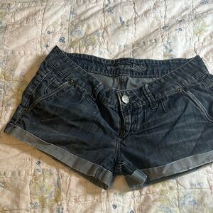 American Eagle Outfitters Blue Jean Shorts Relaxed Fit